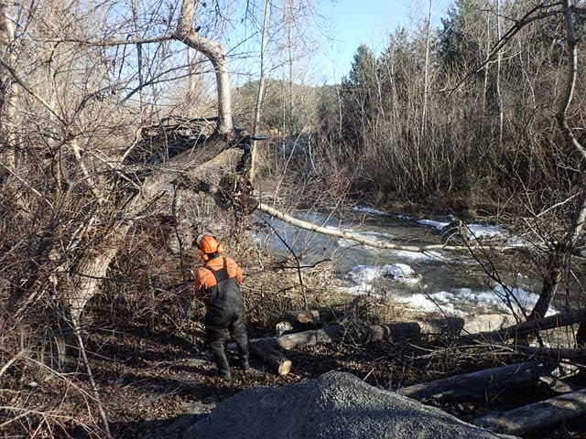 photo du vallon de Lèche à l'automne